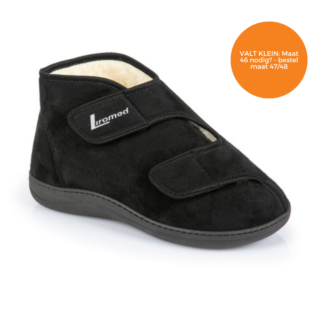 Liromed Emmen Verbandschoen Hoog – Met Scheerwol – Extra Breed L