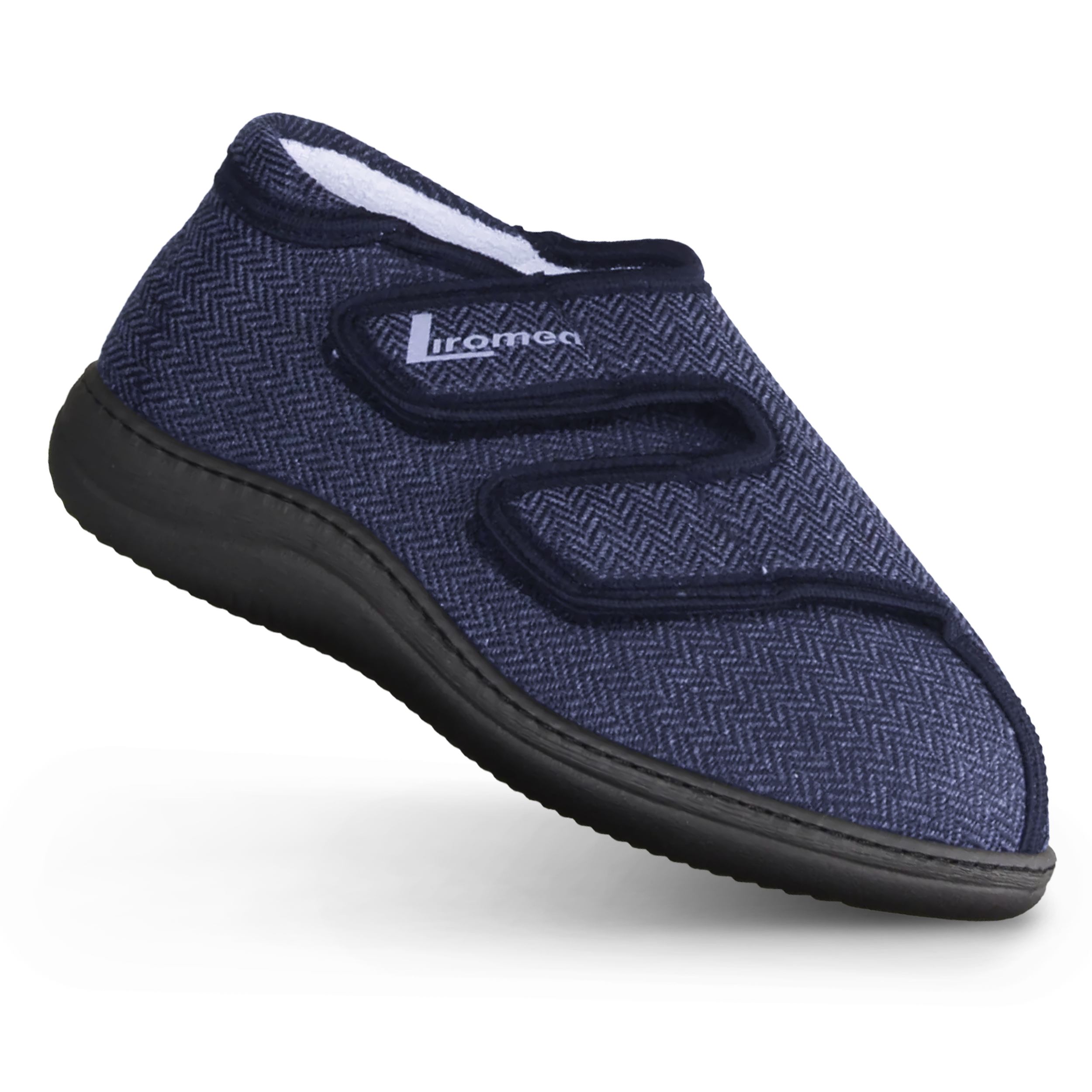 Liromed Kampen Verbandschoen Laag – Extra Brede Verbandschoen Marine (blauw) Breedte L