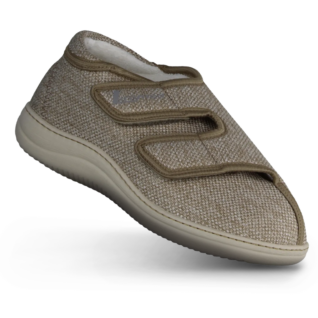 Liromed Kampen Verbandschoen Laag – Extra Brede Verbandschoen Zand Breedte L