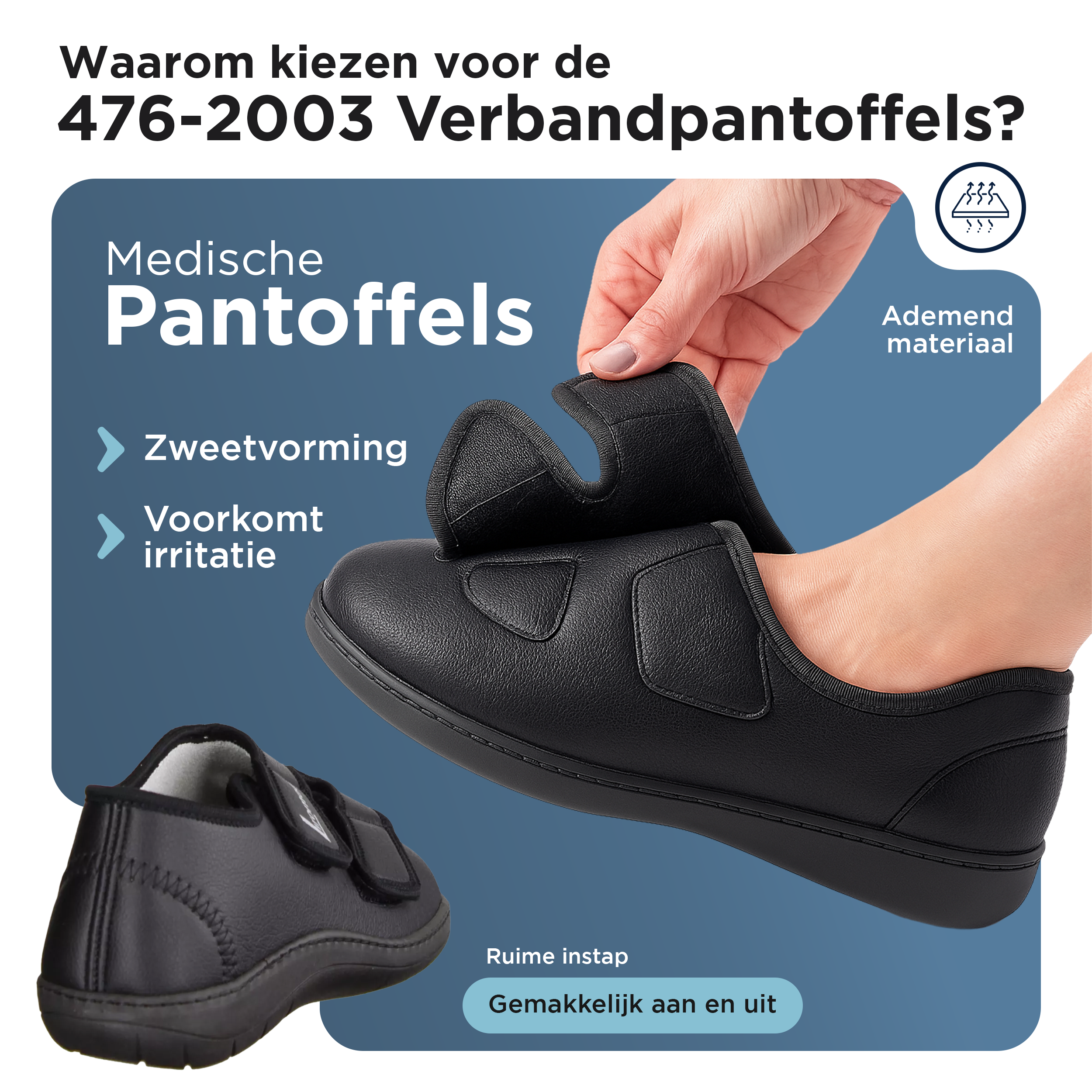 Liromed Deventer Verbandschoen Laag – Extra Brede Verbandschoen Breedte L