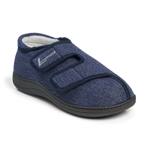 Liromed Kampen Verbandschoen Laag – Extra Brede Verbandschoen Marine (blauw) Breedte L