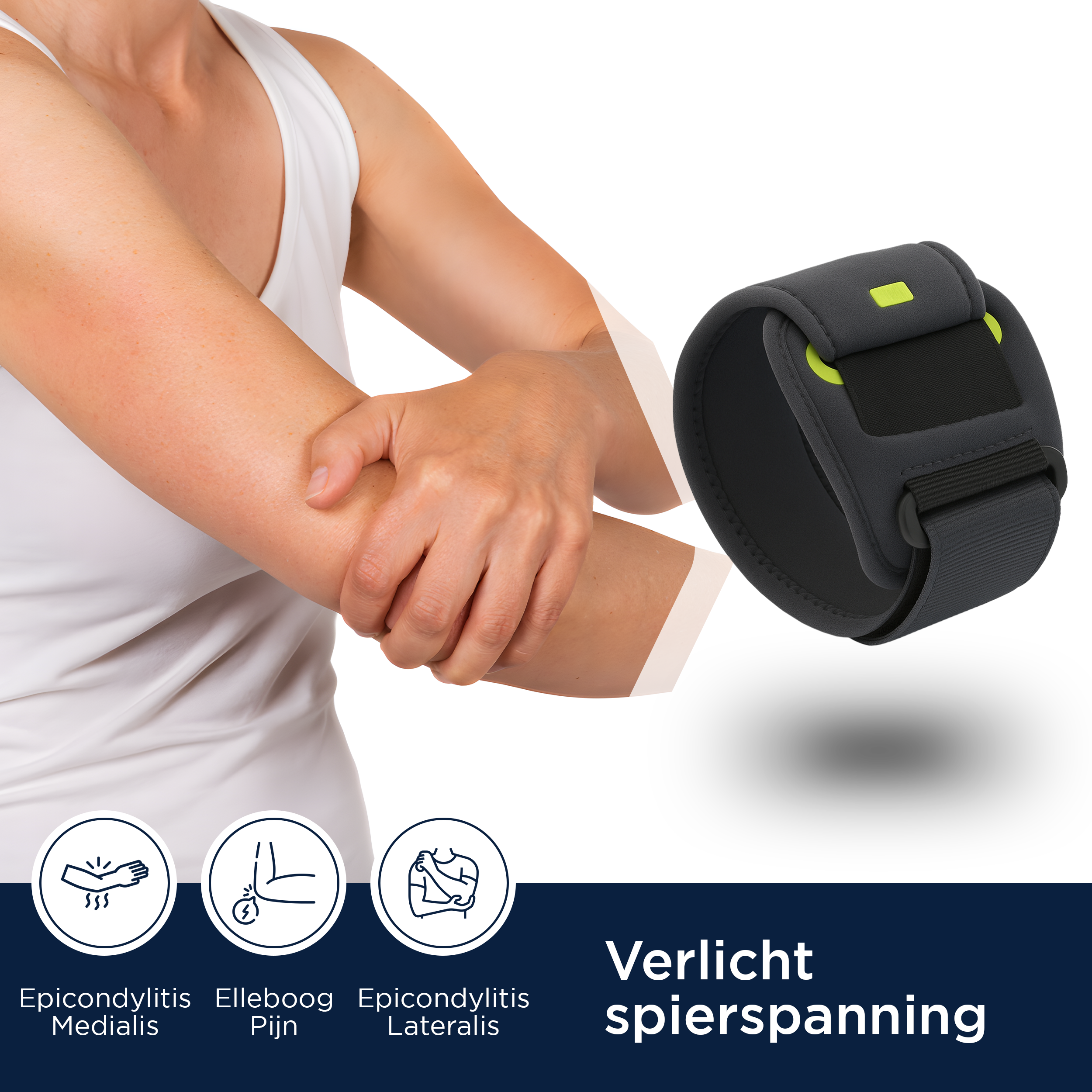 ERSAMED Elleboogbrace - Elleboogbandage voor ondersteuning elleboog