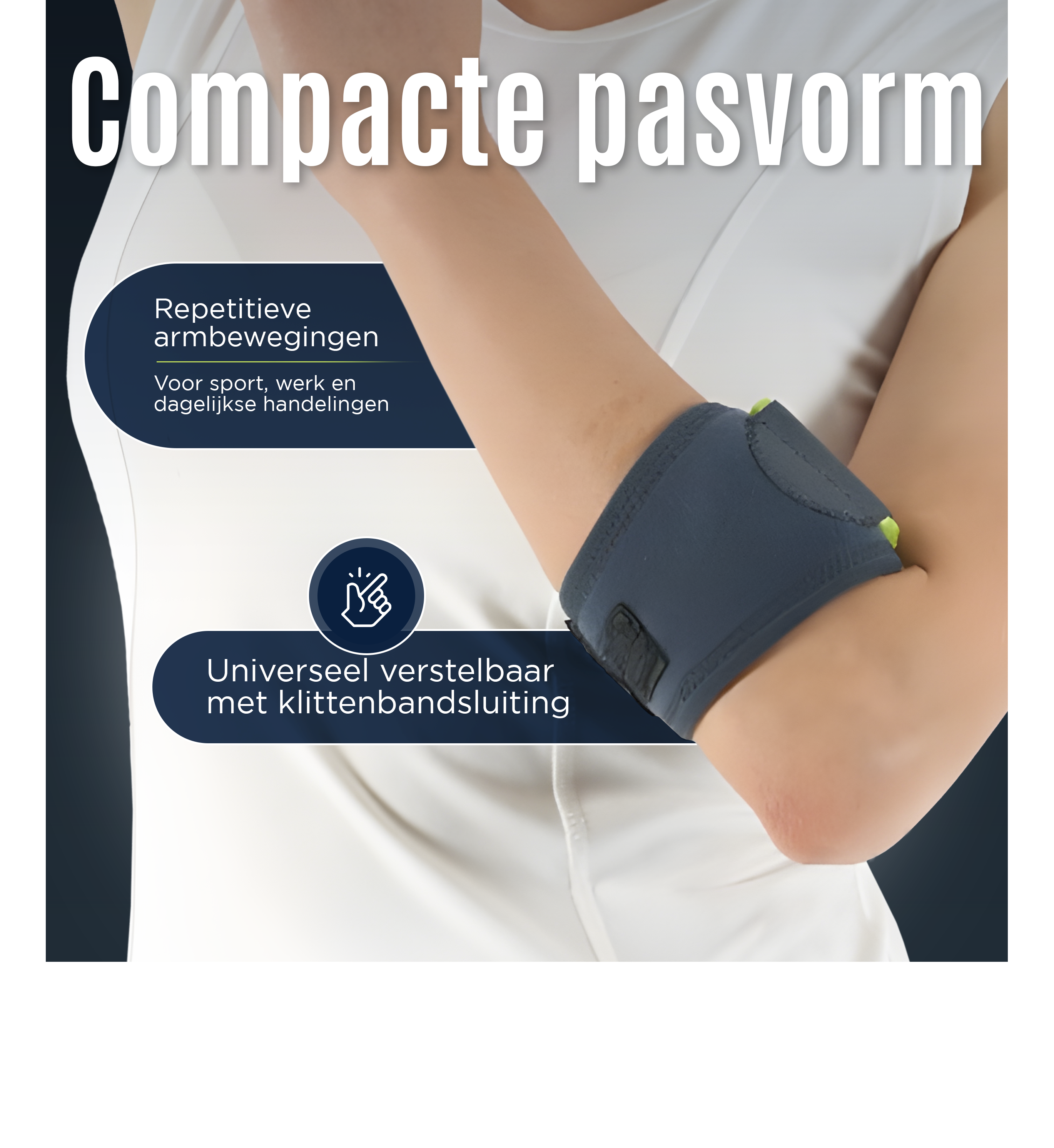 ERSAMED Elleboogbrace - Elleboogbandage voor ondersteuning elleboog