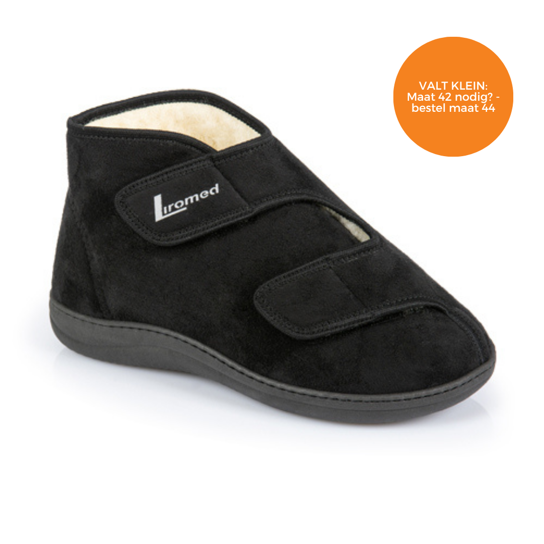 Liromed Emmen Verbandschoen Hoog – Met Scheerwol – Extra Breed L
