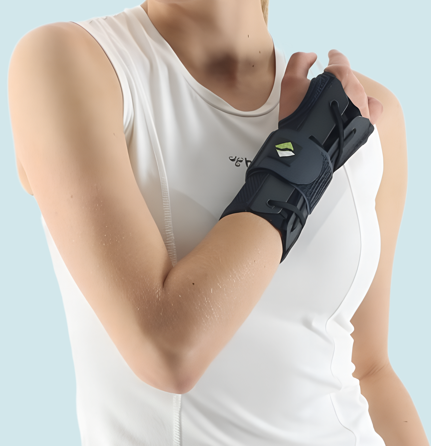 ERSAMED Polsbrace - Stabiele polsondersteuning links & rechts te gebruiken - Stevige vetersluiting