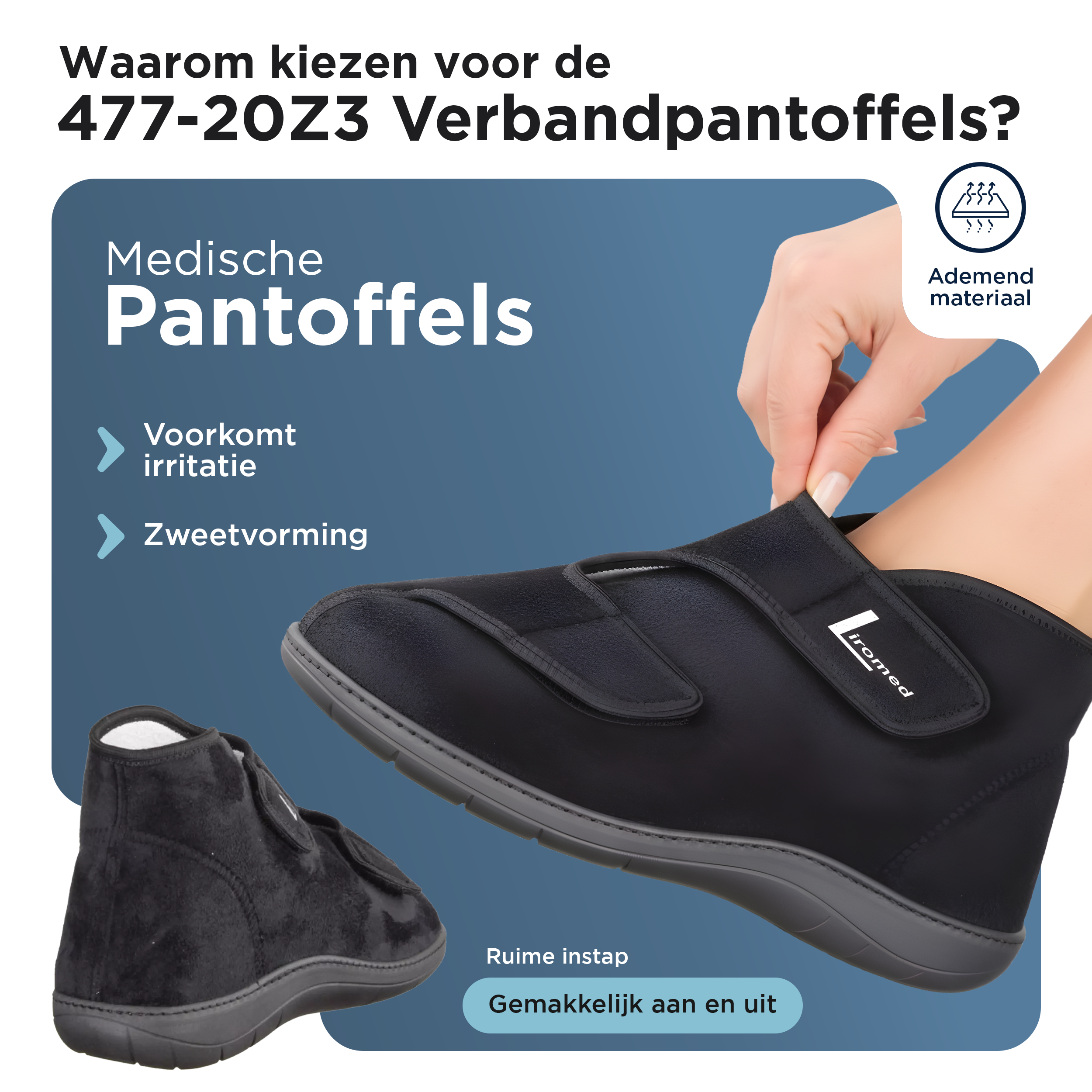 Liromed Almere Verbandschoen Breedte L - Extra Comfort & Stabiliteit