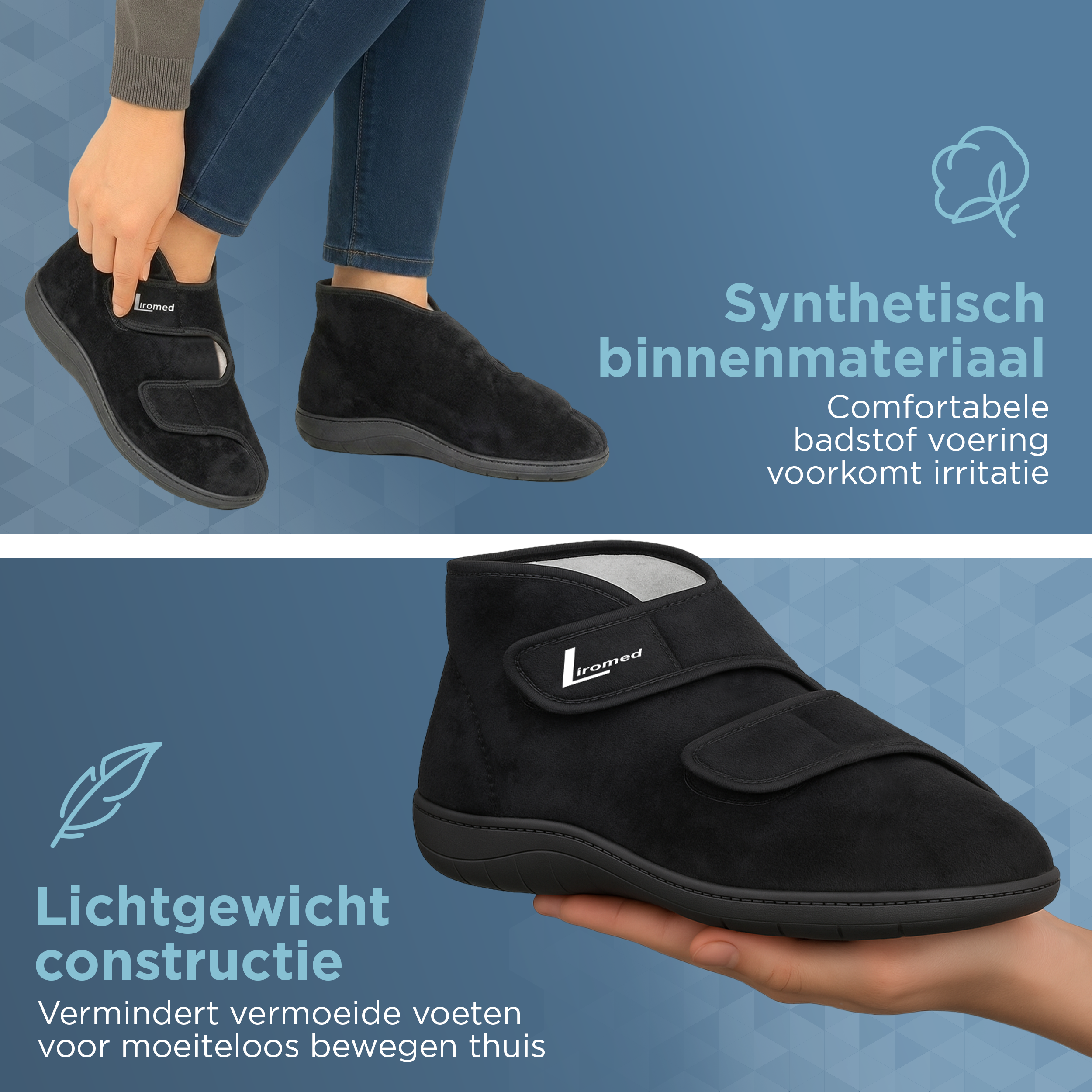 Liromed Almere Verbandschoen Breedte L - Extra Comfort & Stabiliteit